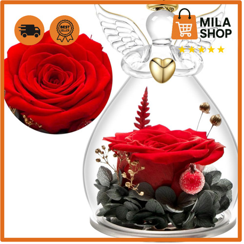 Ewige rose glas - glas, schutzengel