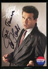 Musiker Ted Herold in Rocker-Positur, Autograph, Ansichtskarte 