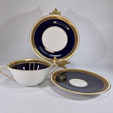 Suppenteller Weimar Kobalt