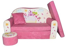 Kindersofa pink castle sofa - kindersofa,