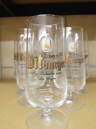 Bitburger bierglas 4 l - bitburger, 6x