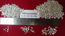 20g SILBER 99,99% 47 Ag Granulat Zilver Srebro Plata Gümüş Stříbrná Ezüst Sølv