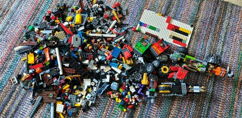 Eine volle kiste bunte - volle,