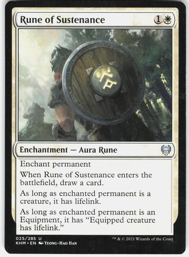 Rune sustenance uncommon - of,