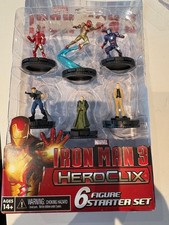HeroClix, Iron Man 3, Starter Set, 6 Figuren