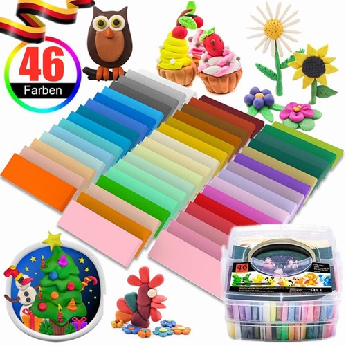 Polymer clay 46 farben - polymer,