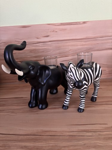Partylite zebra elefant - partylite, u.