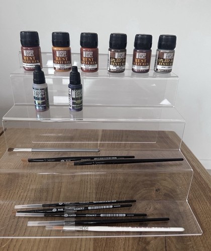 Modellbau farben pinsel set - &,