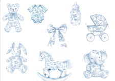 Dior Babyblau Motto Essbar