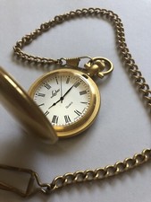 Lacher Quarz Taschenuhr