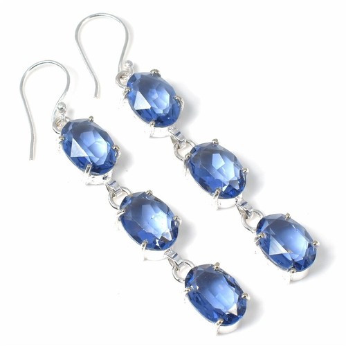 Handgefertigter blauer