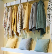 Decke Kissen Sommer Landhaus