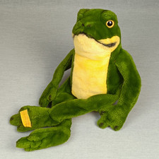 Steiff Frosch Cappy 6292/32 ❤️ Stofftier Plüschtier Kuscheltier 32cm Quietscht