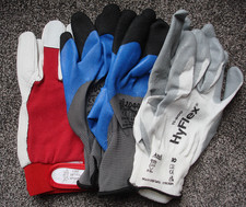 5 PAAR   Hy Flex URGENT   Arbeitshandschuhe  Schutzhandschuhe  Gr 10  NEU