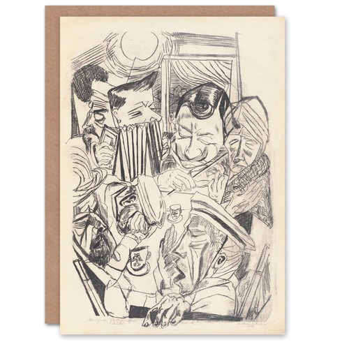 Max beckmann kunstkarte das - max,