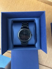 SWAROVSKI CRYSTAL CITY Black DAMENUHR 5181626 Full Set