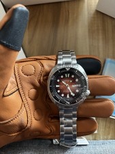 Seiko SRPH55 Turtle Automatikuhr Herren 45mm Braun –Neu –