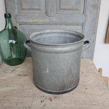 C0993 Alter Zink Einwecktopf |