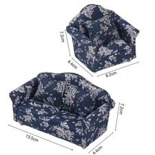 Puppenhaus Zubehör Sofa