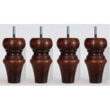 8 HOLZ MÖBELFÜSSE 125mm/5"