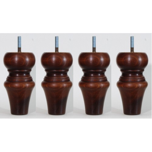 Holz möbelfüsse 125mm - 4,