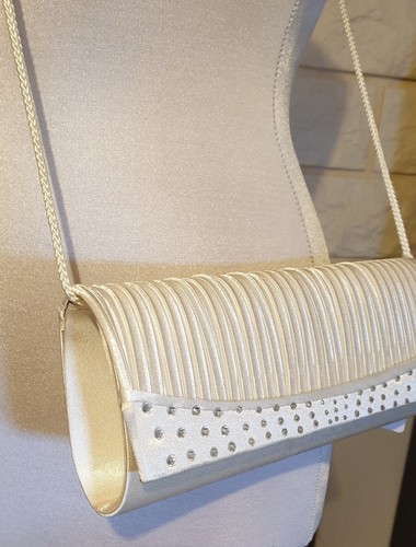 Handtasche braut creme weiss - creme,