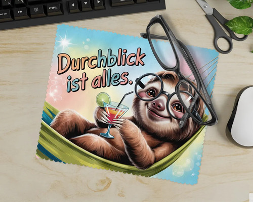 Bedrucktes brillenputztuch - bedrucktes,