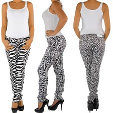 Damen Röhrenhose Stretch