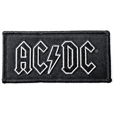 AC/DC Patch · Black Logo