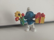 Schlümpfe Schleich / Peyo 20040 - Geschenk und Blumen - Smurf/Puffi [04]