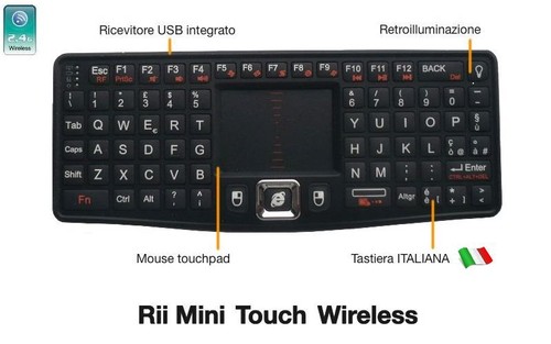 Rii mini touch drahtlos - rii,