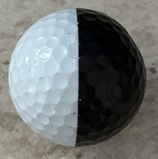 Golfball Logo | schwarz / weiß | Sammlerstück | Geschenk | Rare