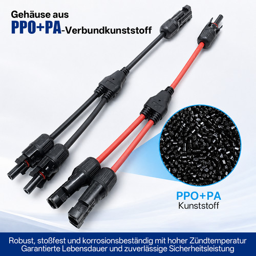 Solarstecker verteiler - y,