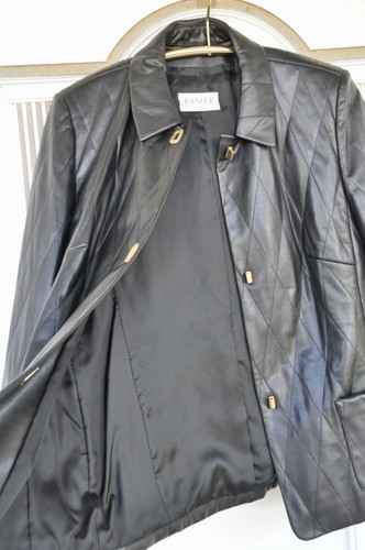 Damenjacke basler leder look - damenjacke, basler"leder"-look
