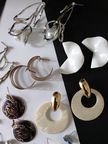 Konvolut ohrringe modeschmuck - konvolut,