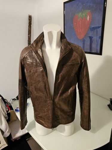 Herren euro pelle lederjacke - euro,