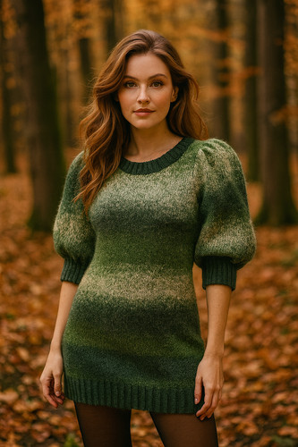 Wolle mohair pulloverkleid - wolle,
