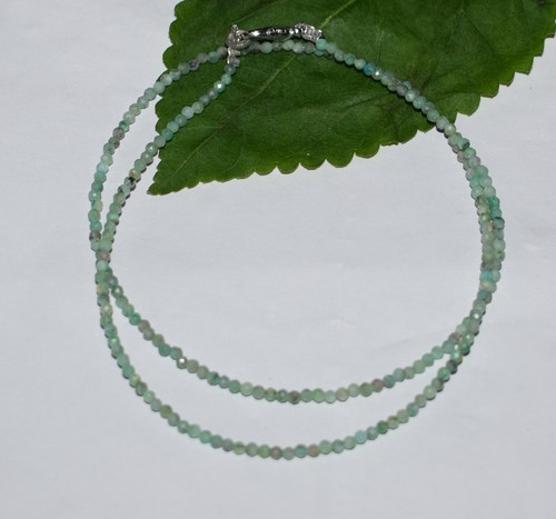 Chrysopras edelstein halskette - chrysopras,