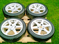 1 Satz Alu Räder 15" Sommer Smart City-Coupe 450 Felge Reifen Kompletträder