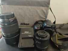 Nikon D3400 DSLR (Kit mit AF-P DX 18-55mm VR Objektiv) plus Tamron AF 70-300