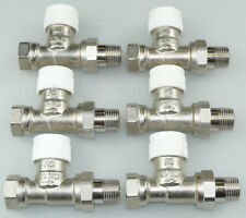 6x OVENTROP AV9 THERMOSTATVENTIL 1/2" DURCHGANG HEIZKÖRPERVENTIL 1183804