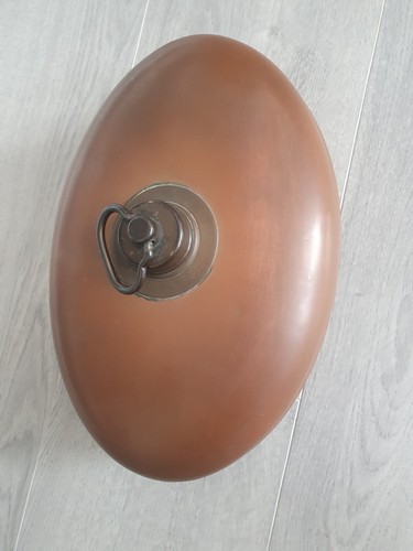 Kupfer wärmflasche retro - kupfer, wärmflasche,