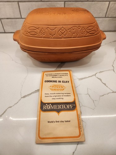 Romertopf terra cotta clay - cotta,
