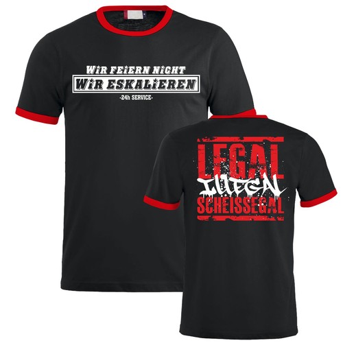 Shirt wir feiern - wir, nicht