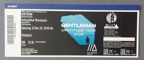 Gentleman gratitude tour - gratitude,