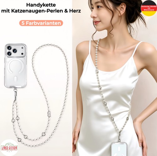 Luxus kunstperlen handykette - luxus,