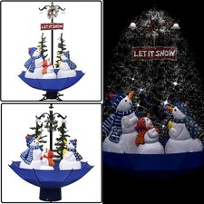 Schneiender weihnachtsbaum led - schneiender,