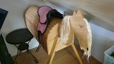 Holzpferd Voltigierpferd Holzpony