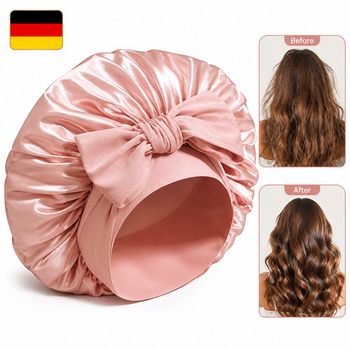 Schlafhaube maulbeerseide - schlafhaube,