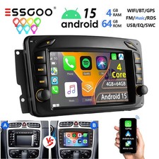 4+64G Autoradio Für Mercedes